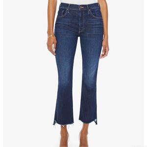 MOTHER Dark Blue Flare Jeans